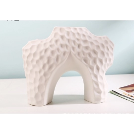 European style INS ceramic vase decoration, office sample room, home decoration, flower arrangement, handicrafts