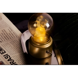 Bulb Lamp USB Nightlight Retro New and Unique Glass Creative Led Table Lamp