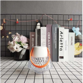 Outdoor portable night light with multi-purpose stepless dimming atmosphere, camping, simple warm light, rechargeable touch light