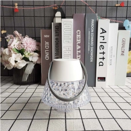 Outdoor portable night light with multi-purpose stepless dimming atmosphere, camping, simple warm light, rechargeable touch light